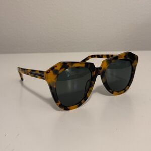 Karen Walker Number One Sunglasses - Crazy Tort